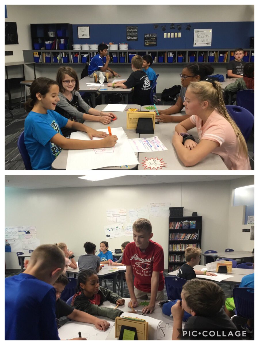 Ss meet after school during ACE to brainstorm ideas for the upcoming <a href="/BurnsMcDonnell/">Burns & McDonnell</a> Battle of the Brains competition. #BOTBKC <a href="/Gateway6NKC/">Gateway6NKC</a> #StrongerTogether <a href="/NKCSchools/">NKC Schools</a>