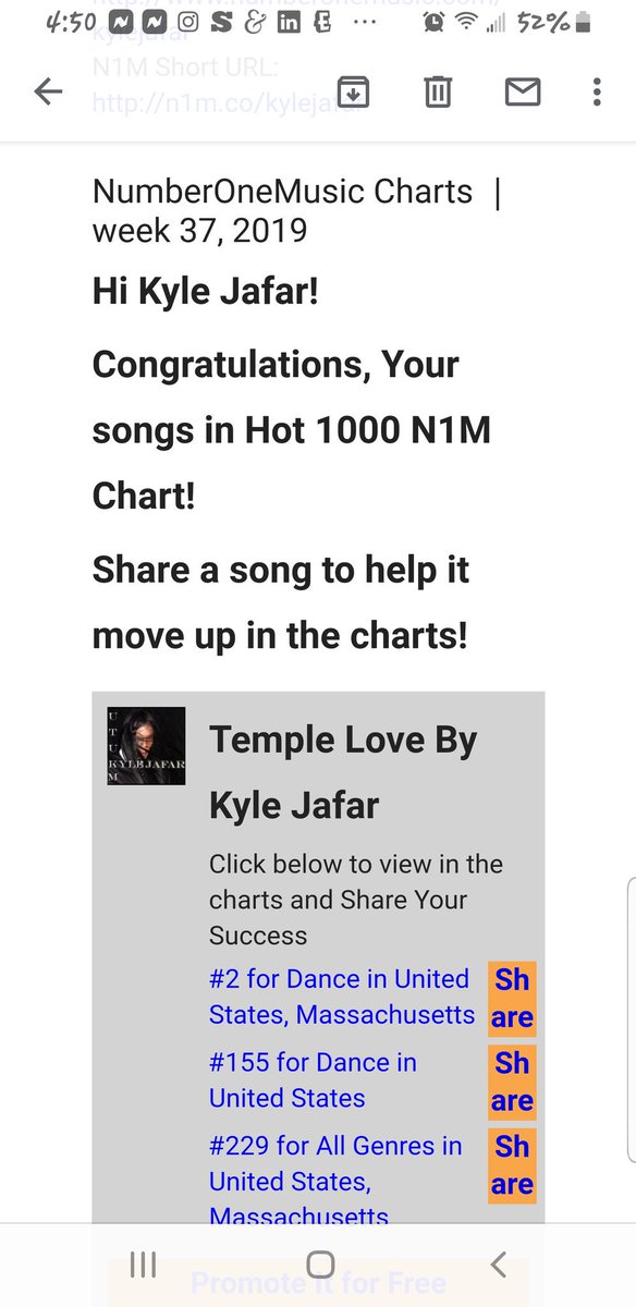 N1m Music Charts