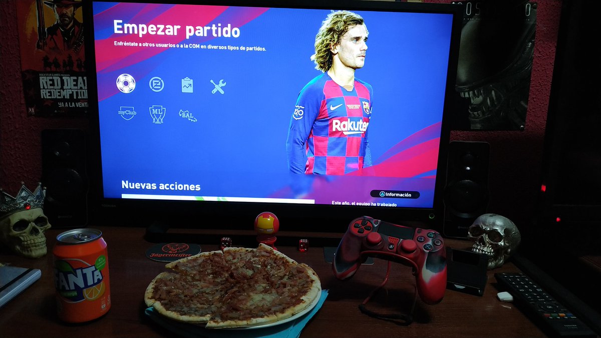 Honakhy's tweet photo. Vamos al lio! Jaja 😋⚽ #eFootbalPES2020 https://t.co/6lpDCT4jvn