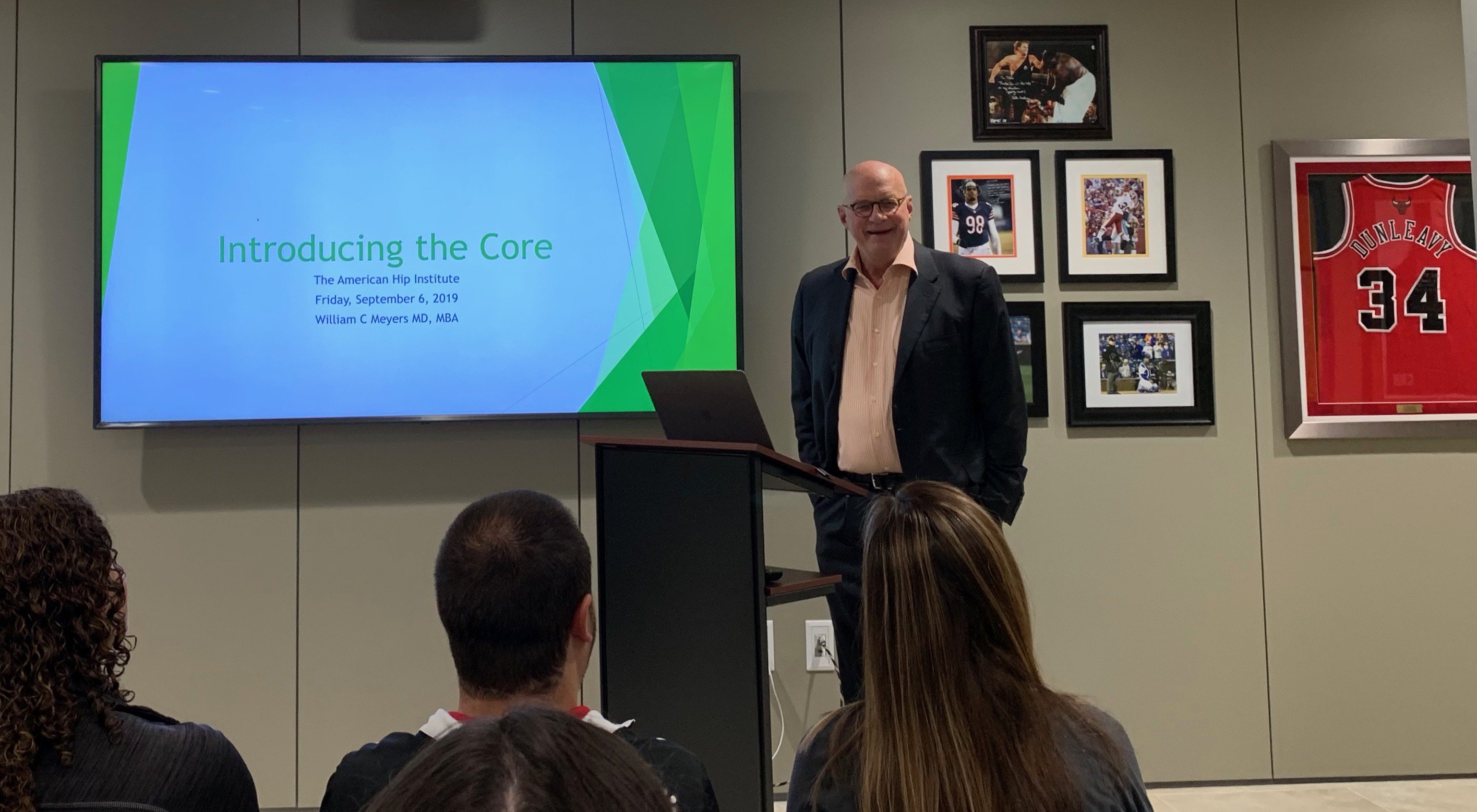 Benjamin Domb Md On Twitter: &quot;Dr. William Meyers Guest Lecturing At The  American Hip Institute On �Core Muscle Injuries�, Formerly Known As Sports  Hernia Or Athletic Pubalgia. Dr. Meyers, Head Of The