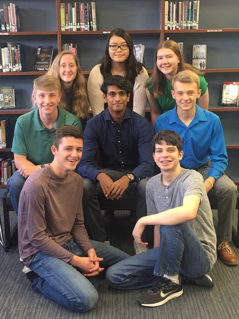 As promised, our National Merit Semifinalists for the 2019-20 school year! Congratulations to Mahdir Anower, Kenneth Clardy, Martina Gooden, Joshua Hannan, Heber Martin, Angelica Phan, Madison Settlage &amp; George Welsch. #mavericksworkhardeveryday #bemoremaverick <a href="/FSSchools/">Fort Smith Public Schools</a>