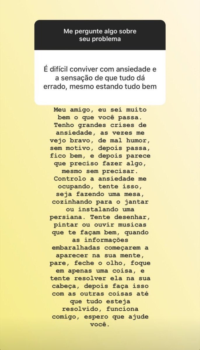 estruminho's tweet photo. Ansiedade passa… mas volta. Quem ajuda a lidar com as crises é o psicólogo. Mente cheia? Deve-se escrever. Isso ajuda a organizar e a ter noção se o que pensa é tão complexo assim. Técnicas da Cognitivo Comportamental. https://t.co/Y0QWavaUML