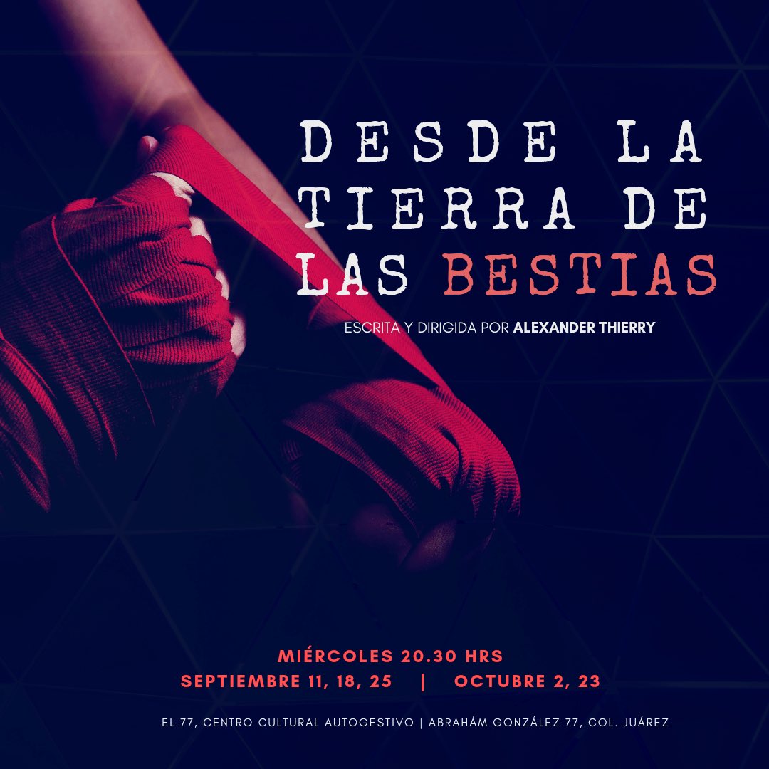 El corazón hecho teatro de aquí a que termine el día. 💙🎭
Hoy estrenamos en <a href="/el77cultural/">el77cultural</a>