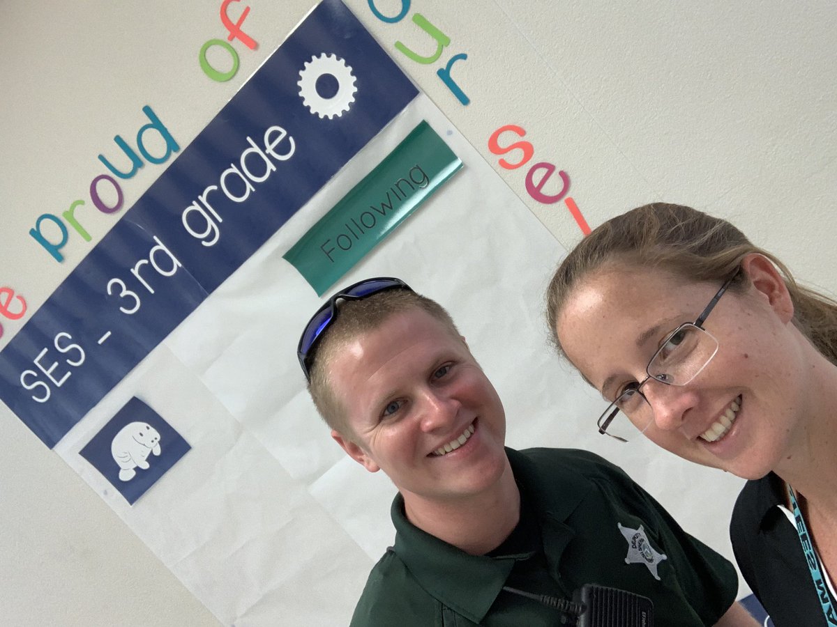 <a href="/DeputyRen/">Deputy Renczkowski</a> and I found this in the third grade hallway today. I can’t wait to see what gets posted on it!!! #BeProudofYourSelfie #ManateesMakeitHappen