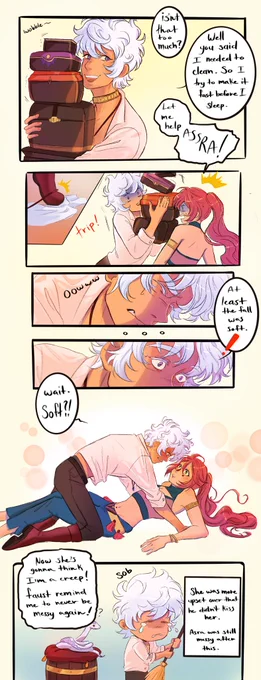 I remember hearing Asra is a messy roommate and how he never makes a move on mc before the game starts!!!  How cute?✨
@thearcanagame #TheArcanaGame #asrathemagician 