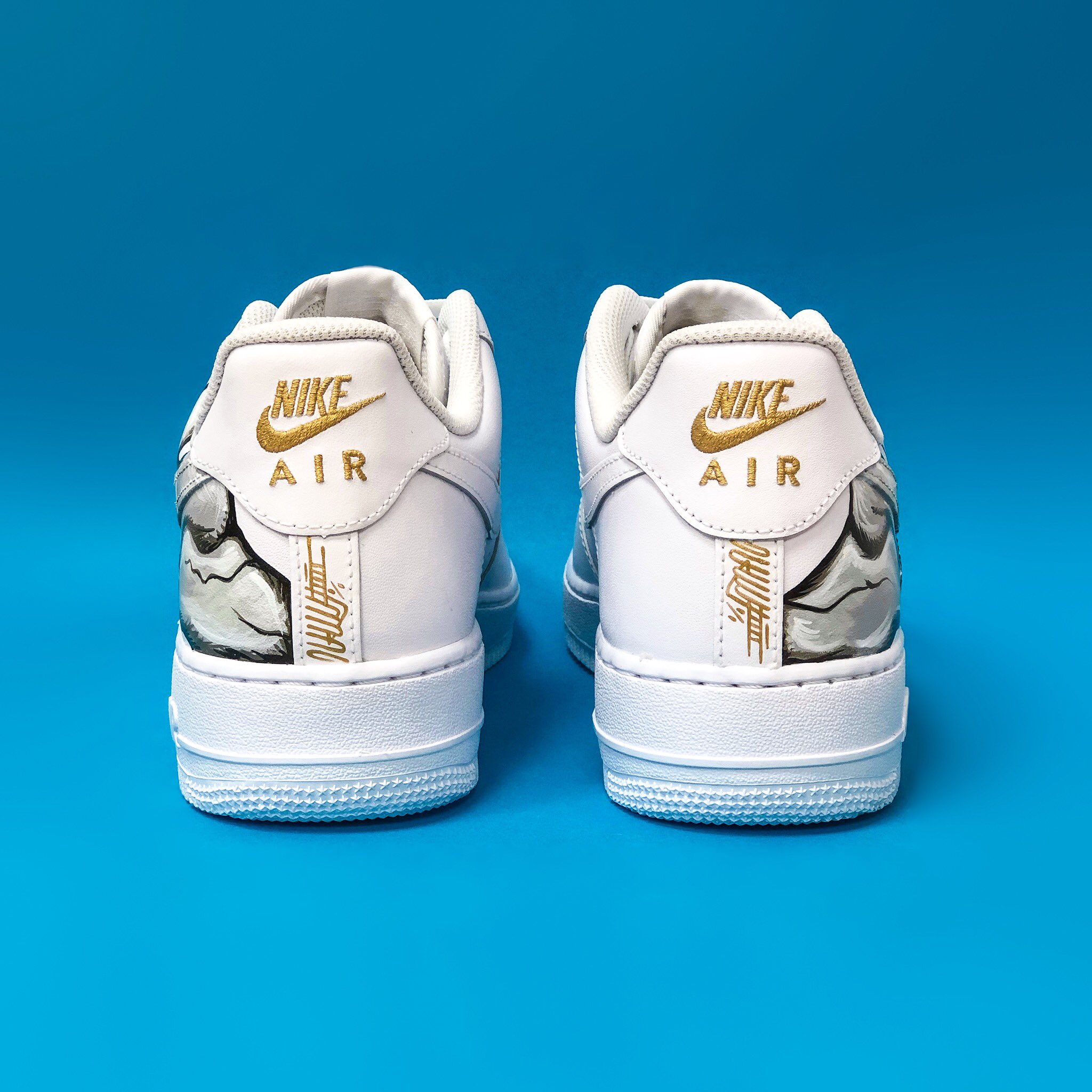 skeleton air force 1 custom