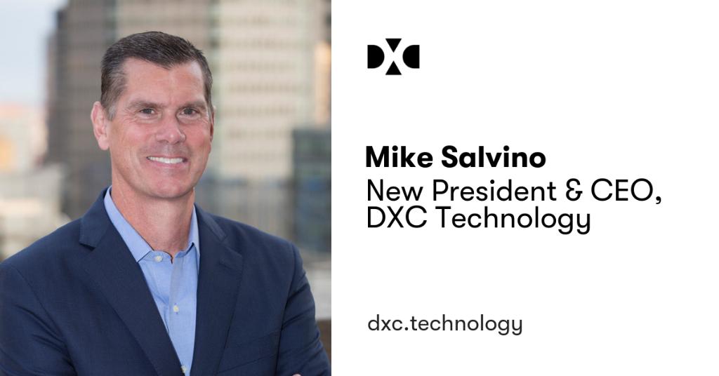 DXC welcomes Mike Salvino, our new president &amp; CEO dxc.to/2LsTgd5

"DXC has an enviable client portfolio, deep industry partnerships and a talented global team. I am looking forward to leveraging these strengths &amp; my proven operational playbook to accelerate our growth."
