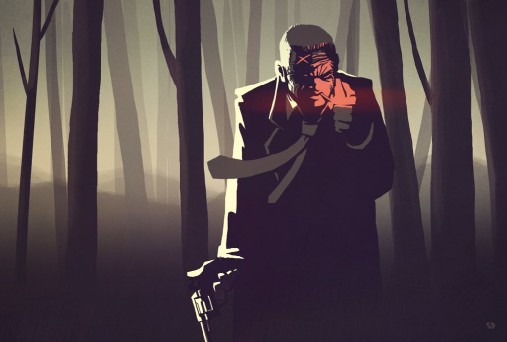 SamDaley_'s tweet image. Finding so many new artists to follow with #4styles trending. Here are some illustration styles I’ve played with. (apologies to @FrankMillerInk)