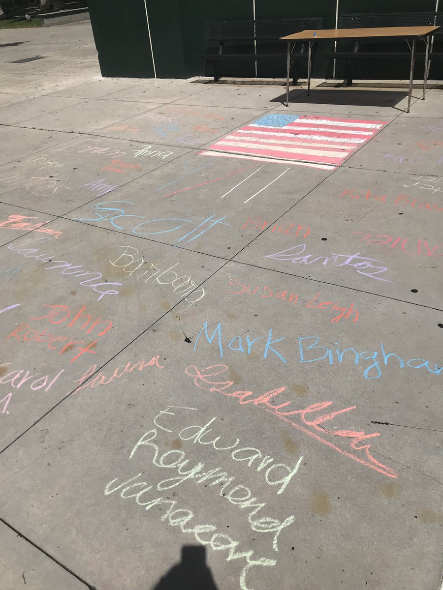 SGA_at_McA's tweet photo. Commemorating the lives lost on 9/11/2001 🙏 #911Memorial https://t.co/CU082uuj61