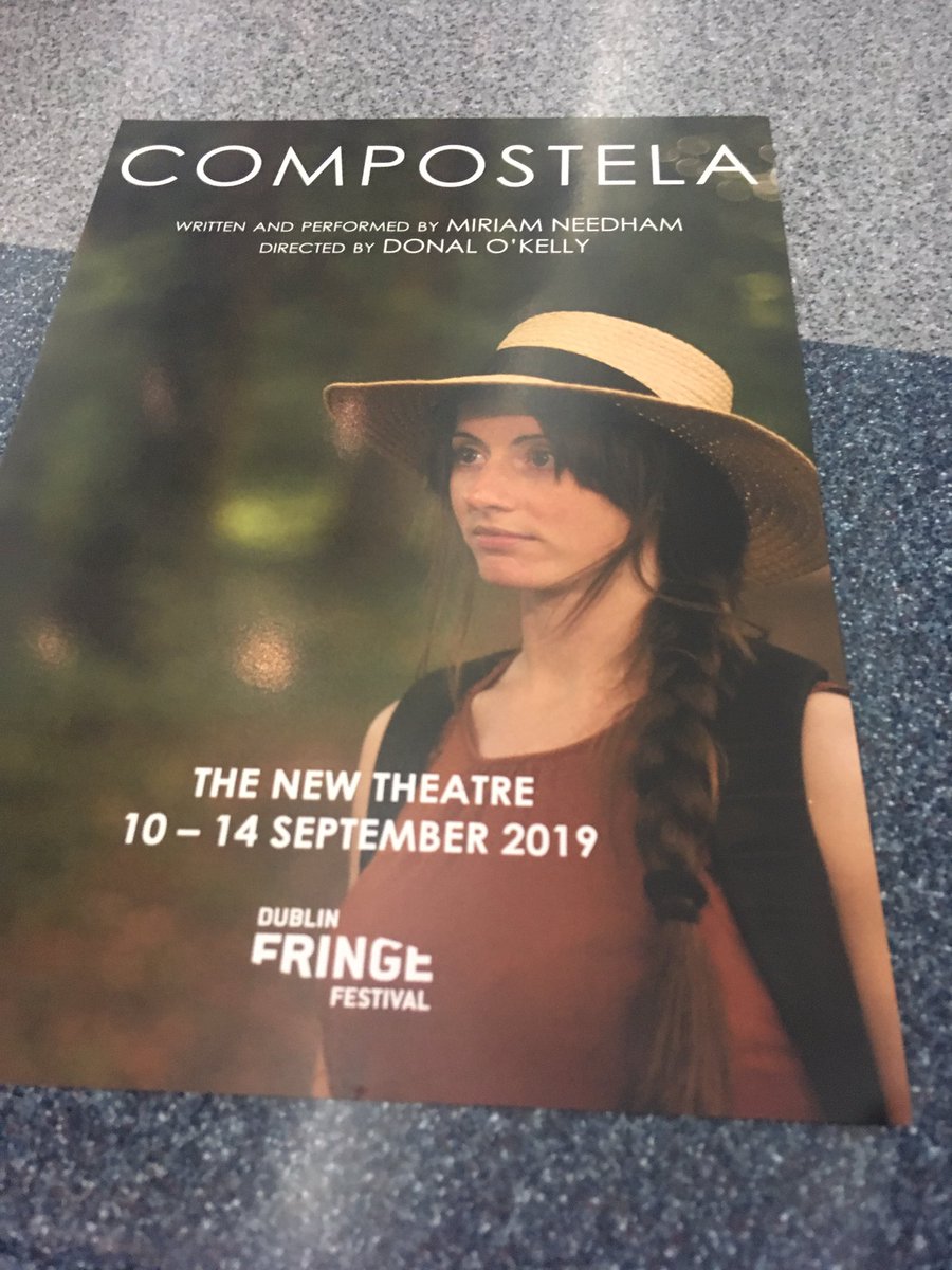 SiculusDiodorus's tweet photo. Just out of after seeing @CompostelaPlay in the @dublinfringe it was amazing. Full house gave a well deserved standing ovation at the end. Hard to do justice to how engaging @needham_miriam was as Dawn. Amazing team around the whole production. https://t.co/CT7WVdrdsq