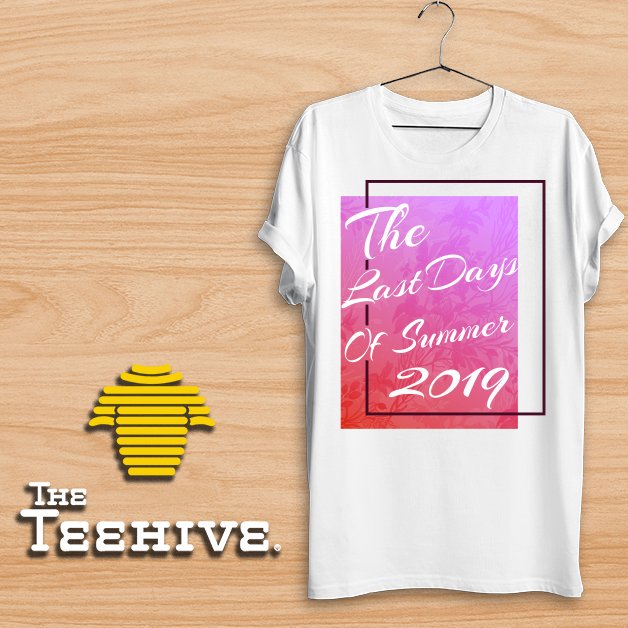 Only 13 more days of summer ! Make them count get a shirt to celebrate your best summer with shirts from The Teehive! #wearwhatyoulove #nowopen #localbusiness #shirts #customtshirts #directtogarmentprinting #logodesign #illustration #Tshirt