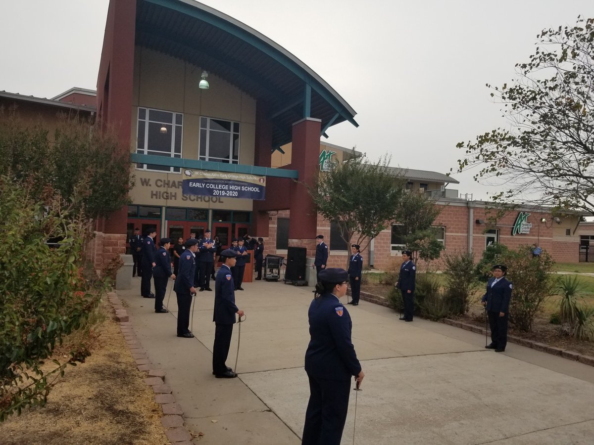 The <a href="/AkinsCSI/">Akins Correctional Services Internship</a> joined with the <a href="/Akins_911/">Akins 911 Internship</a> to help represent Law Enforcement in our 9/11 Ceremony this morning at Akins.  Thank you to JROTC for having us as part of such a great ceremony and memorial.  <a href="/AkinsAISD/">Akins Early College High School</a>  <a href="/AISD_CTE/">Austin ISD - Career & Technical Education</a> <a href="/AustinISD/">Austin ISD</a>
