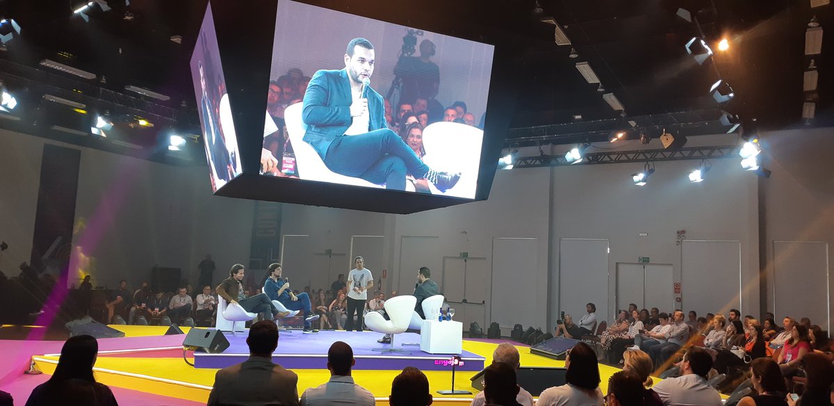 O painel "Varejo + Start Up" do #Enasuper2019 reuniu <a href="/caito_maia/">Caito Maia</a>, <a href="/alexandre30df/">Alexandre Guerra</a> e Rodrigo Miranda, da Zaitt.