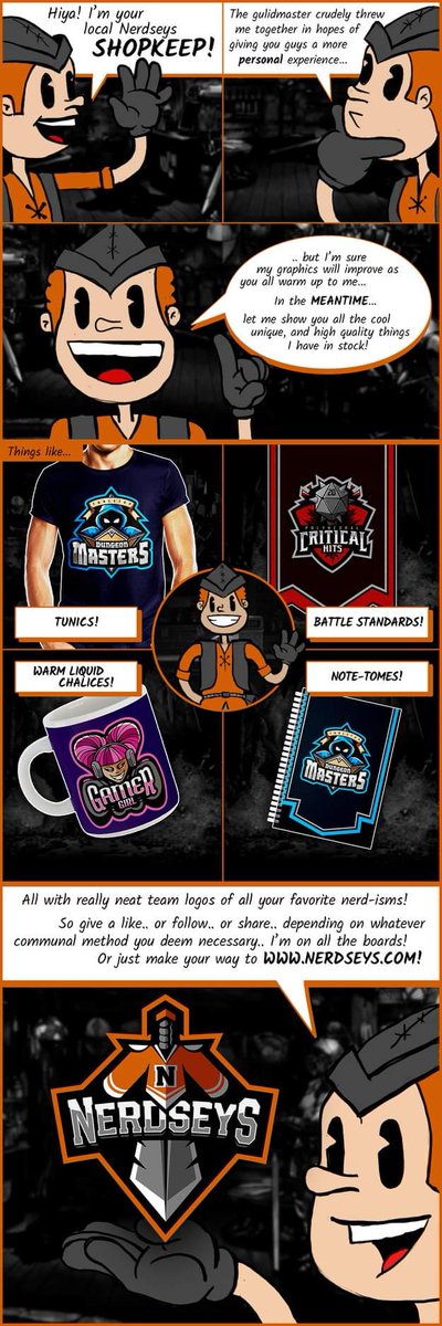 Nerdseys's tweet image. Please excuse me.. I'd like to introduce myself..

#nerd #nerdy #shopkeep #comics #comic