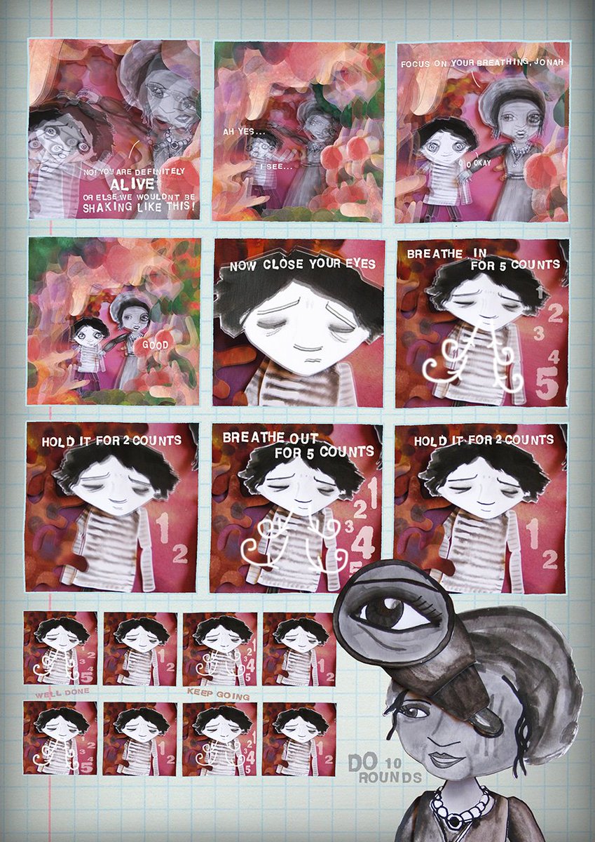 WorryBoyProgram's tweet photo. #WorryBoy is #nervous, so he pays a visit to his #BasalGanglia (his what?!)
Find the new short #comic: https://t.co/0ENuGVV17Q
  
Inspiration came from @DocAmen's books 🧠🤩
Can't wait to tackle another part of the #brain with WB! #DrDanielAmen rules! #Brainhealth #MentalHealth https://t.co/57DpgvWfC3