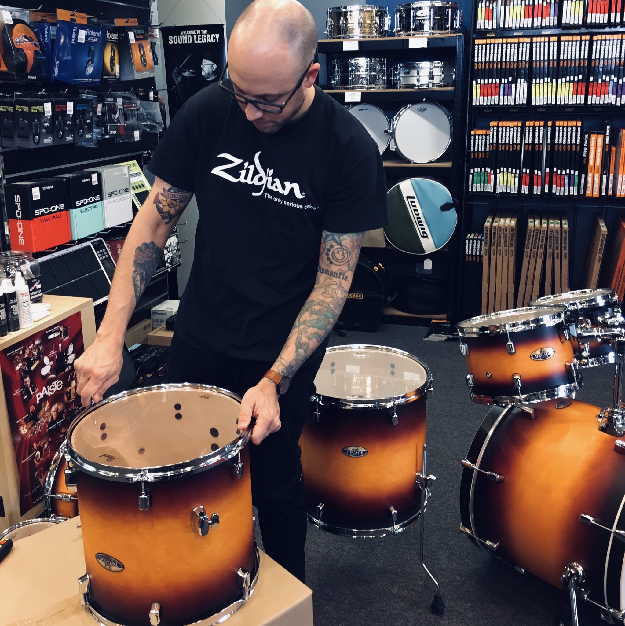 Pearl decade 2024 maple 7 piece