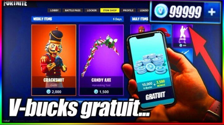 Vbuckshack2's tweet image. #Free V bucks Fortnight