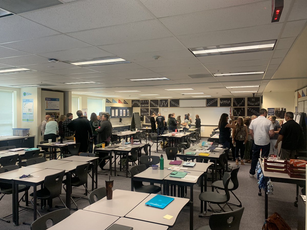 CCMSWildcats's tweet photo. CCMS staff’s late start PD today was learning about the GBSD social-emotional learning curriculum RULER to build and sustain a positive teaching and learning environment for students and staff. #TeamGBSD #CCMSBuildingCommunity https://t.co/JDpnocNMTf