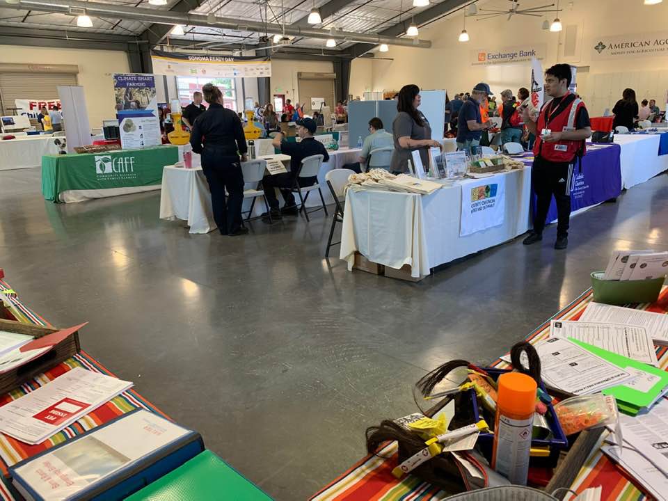 halterproject's tweet photo. We also distributed 4 crates of checklists, Animal
Emergency Resource info, bilingual #ReadyKit coloring books & more. Even more gratifying, people took our tip & used their phones to take photos of our 15 Animal Disaster Preparedness Posters to help them later. #SonomaReadyDay https://t.co/rcCRLb4UXG