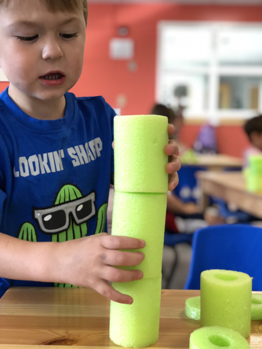Liz_ELC's tweet photo. Sometimes when you have the wiggles you just have to pull out something to build ‘towers way up to the ceiling’ https://t.co/JVfksoOdMM