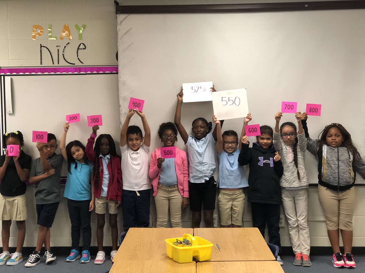 Interactive human number lines