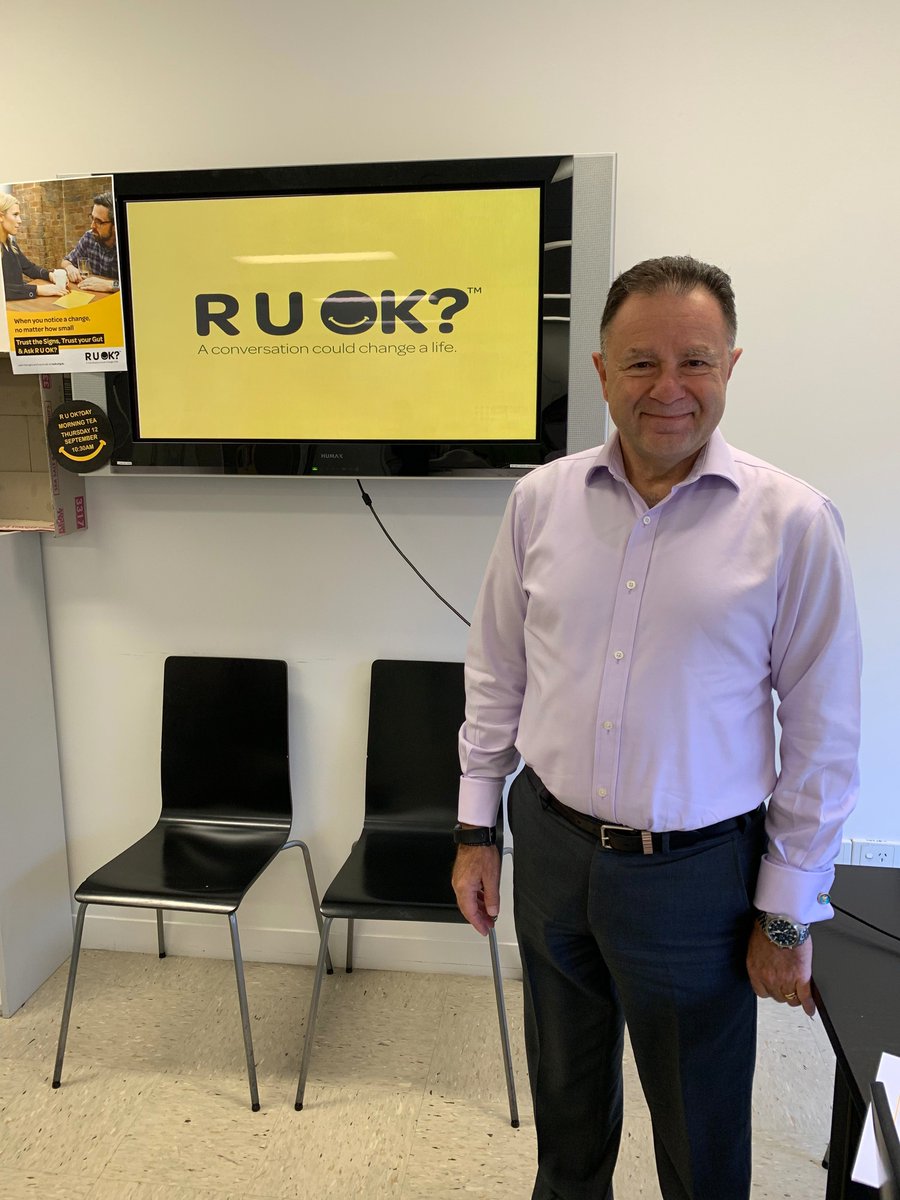 UMS_Global's tweet photo. In support of @ruokday, UMS HQ had a wonderful morning tea where our staff were encouraged to ask, “Are you OK?” at work. At UMS, we strive to foster a culture where our staff feel comfortable asking and answering this simple yet important question. 

#RUOKDay2019 #ItsOkNotToBeOk https://t.co/s3iuIWpep4