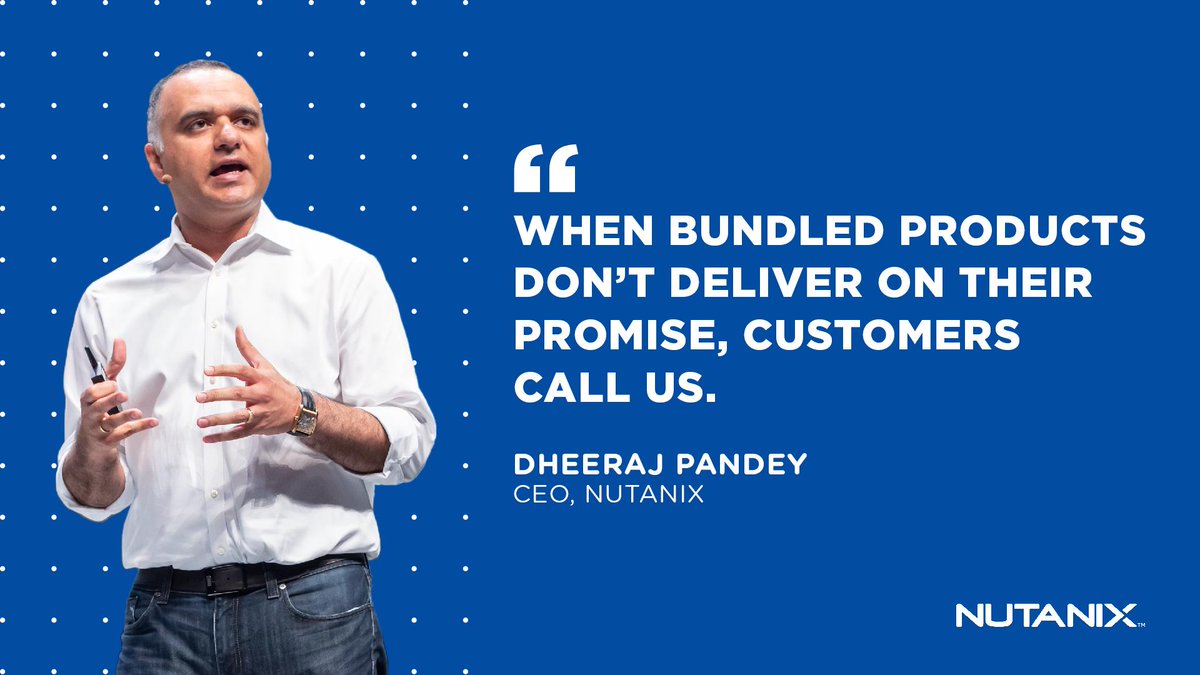 nutanix's tweet photo. Why does Nutanix win in competitive deals? Our CEO &amp; co-founder @Dheeraj discusses that and more with @DaveRaffoStorag in @TechTarget: https://t.co/QTjFoQ6pgR https://t.co/il7bfUrzhS