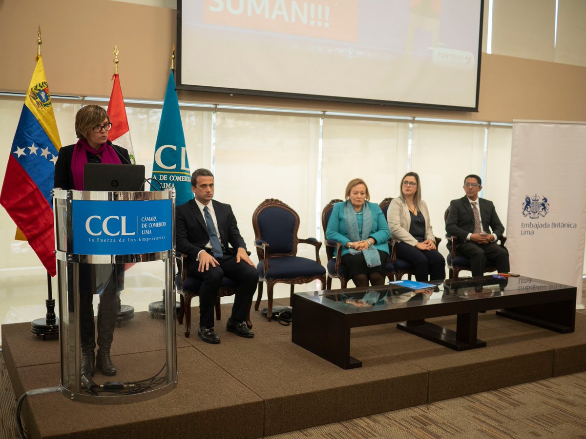 Valiosos_org's tweet photo. Así fue el lanzamiento oficial de https://t.co/yiiqRtYetM en la Cámara de Comercio de Lima. Contó con la participación de los embajadores Kate Harrisson y Carlos Scull, además de la presidenta de la CCL, Yolanda Torriani y el presidente de Hijos del Padre Pío, Fabrizio Caciano. https://t.co/feWrRl3FUH