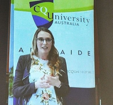 Lab member Tess Armstrong has won the 3-Minute Thesis competition at CQUniversity. Congrats Tess! cqu.edu.au/cquninews/stor…