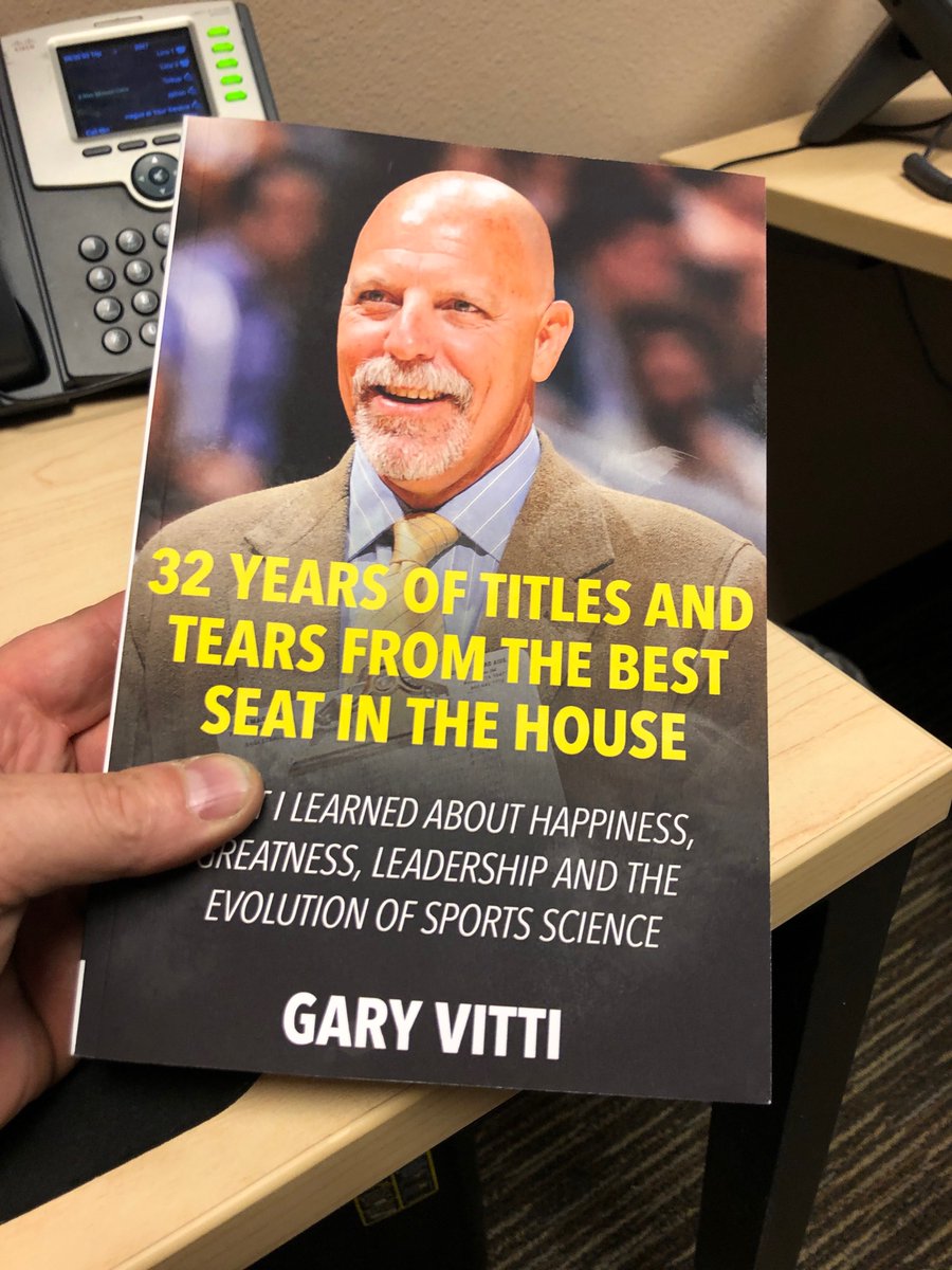 This is a great read. I read the whole book on my flight to NYC. I love the stories about Kobe, Byron Scott and Pat Riley... Gary Vitti, you're awesome.