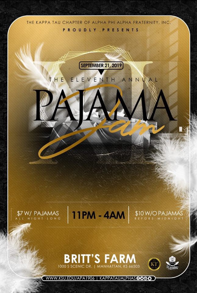 KappaTauAlphas's tweet photo. π£οΈ11 years in the making! The Pajama Jam is back!! Join the Kappa Tau Chapter of ΞΦΠin our annual Pajama Party! KT Weekend is going up, it's the Fall Classic. Let's kick it! Let's kick it πΊπΏ. #PJXI #KTWeekend #TheFallClassic https://t.co/PlVBOHPvgn
