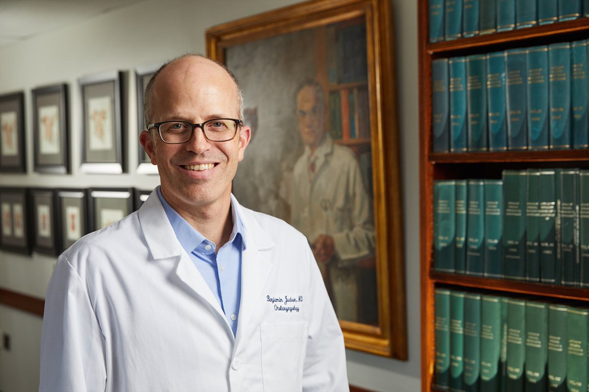 YaleCancer's tweet photo. We are pleased to announce Benjamin L. Judson, MD as Chief of the Division of Otolaryngology #ENT @YaleSurgery. Dr. Judson is Chief Ambulatory Officer for #Smilow Cancer Hospital and Clinical Program Leader for our Head & Neck Cancers Program. @YNHH @YaleMed
#headandneckcancers https://t.co/WVR28luXaL