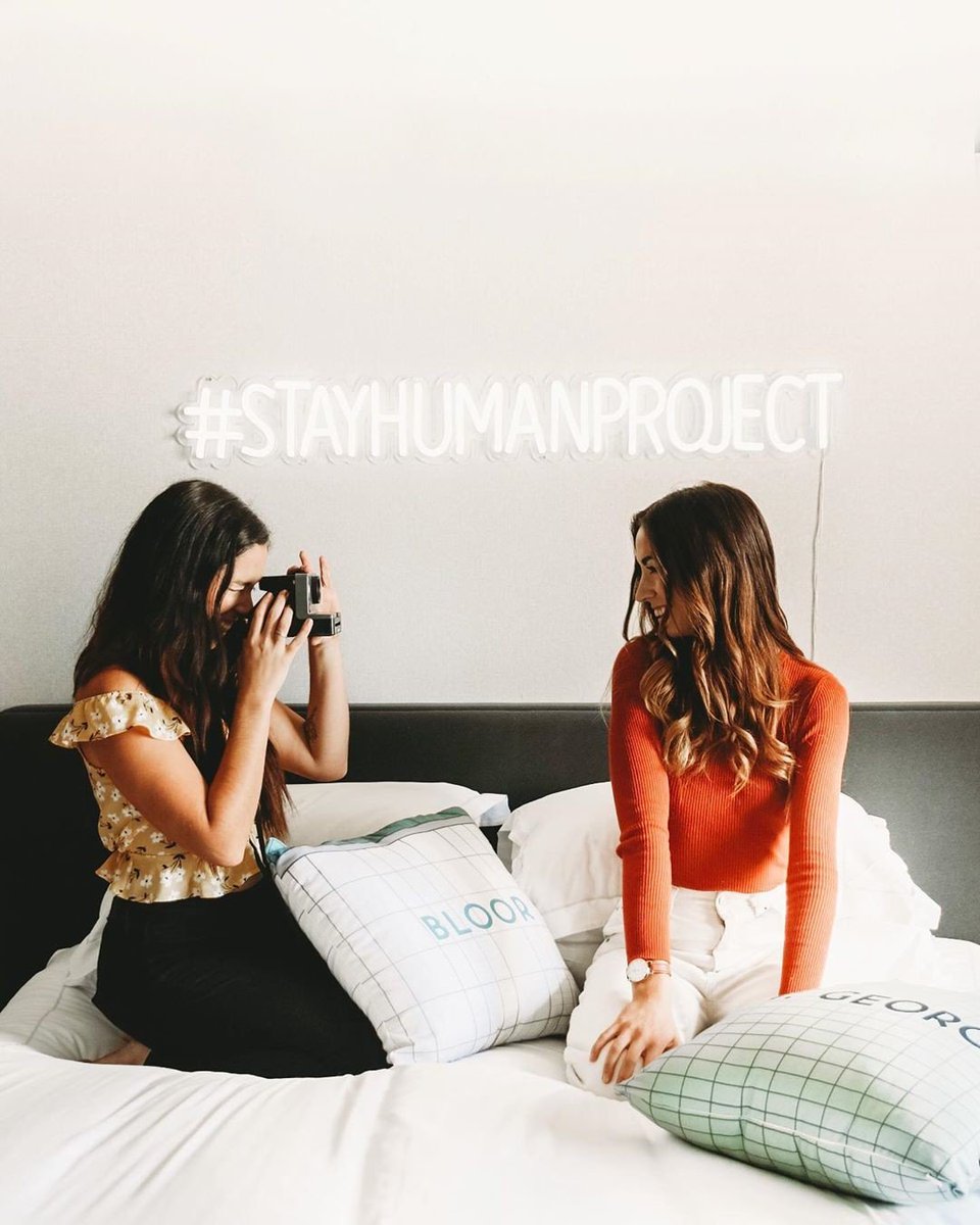 Kimpton's tweet photo. Not to boast about our psychic prowess, but we sense that you could use a break right now. That’s why we created the #StayHumanProject, a social experiment that transforms your stay into a fun & interactive reflection on what matters to you most.📷 via IG @allieandsam_ https://t.co/PGvv28iANS