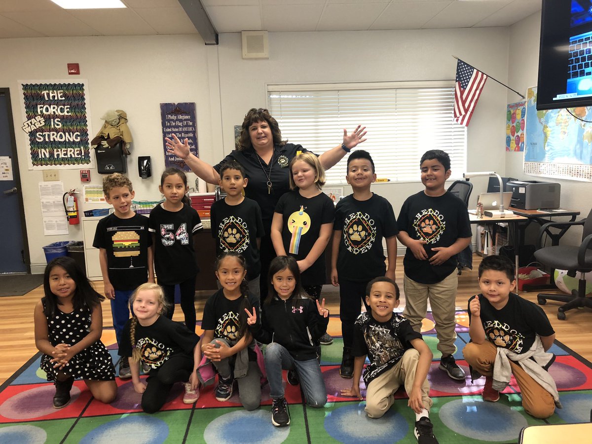 ClassDonald's tweet photo. Cougar Colors / Pride Day for #SheldonSpiritWeek . My class did pretty good. https://t.co/AQ7WDQe6hD