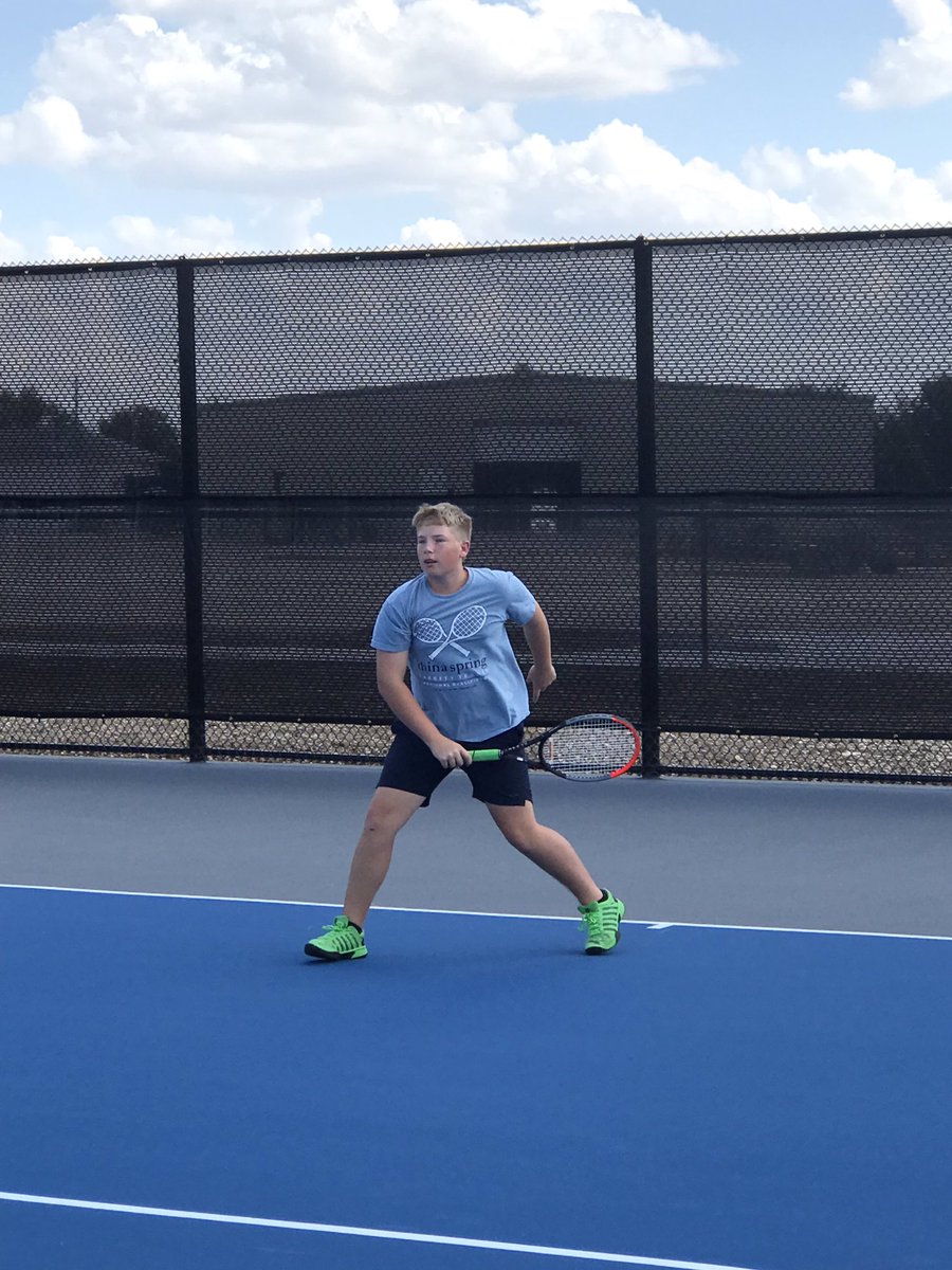 CougarTENN1S's tweet photo. It’ finally happening! CS Tennis Complex is open for competition. CS will host Robinson in district Team Tennis matches tomorrow 9/12 at 4:30 pm. Come support our CS Cougs! #dreamISreality #ourWHY #GoCougs https://t.co/G8hmGA1leL