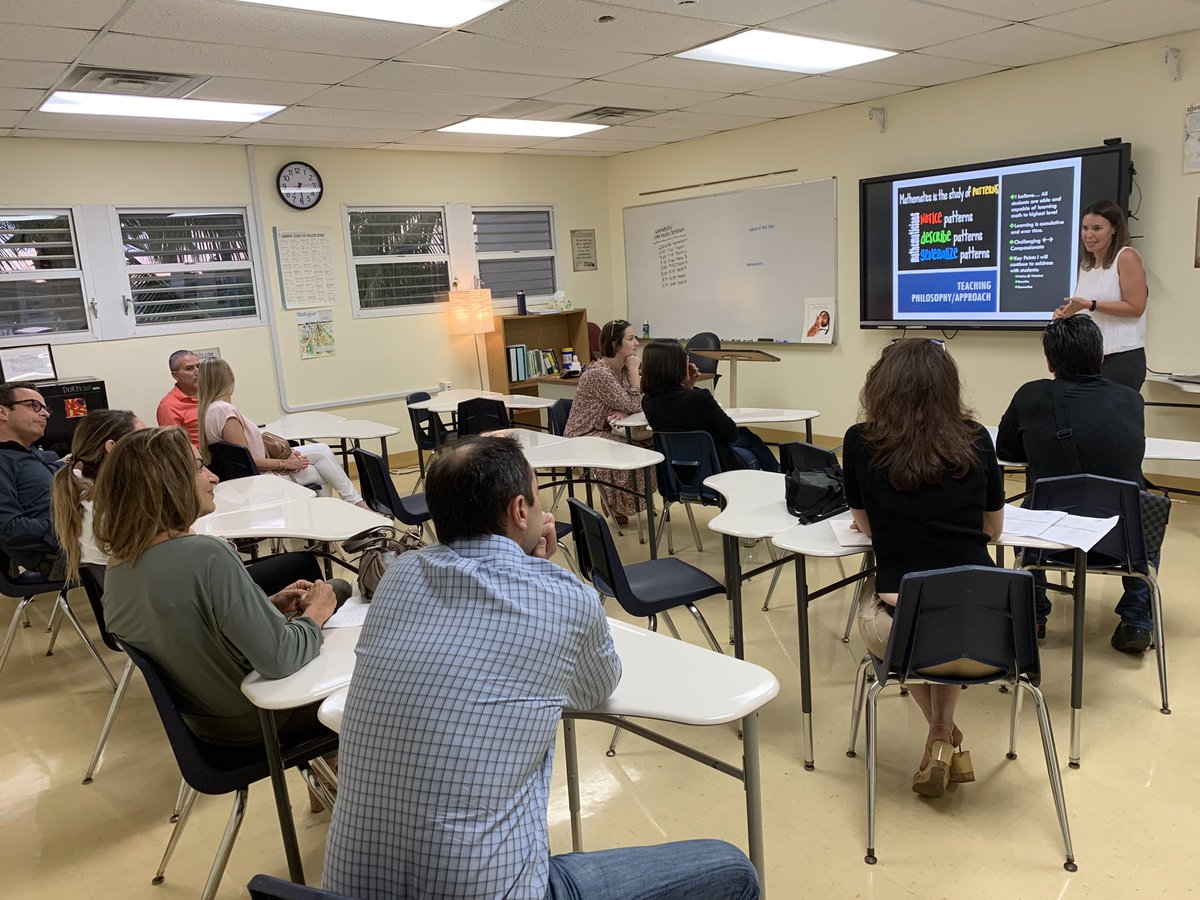 CDUpperSchool's tweet photo. A great turnout for our Upper School Open House! Building relationships with our parents is the key to success! #SpartanPride https://t.co/HQHLWmJeqr