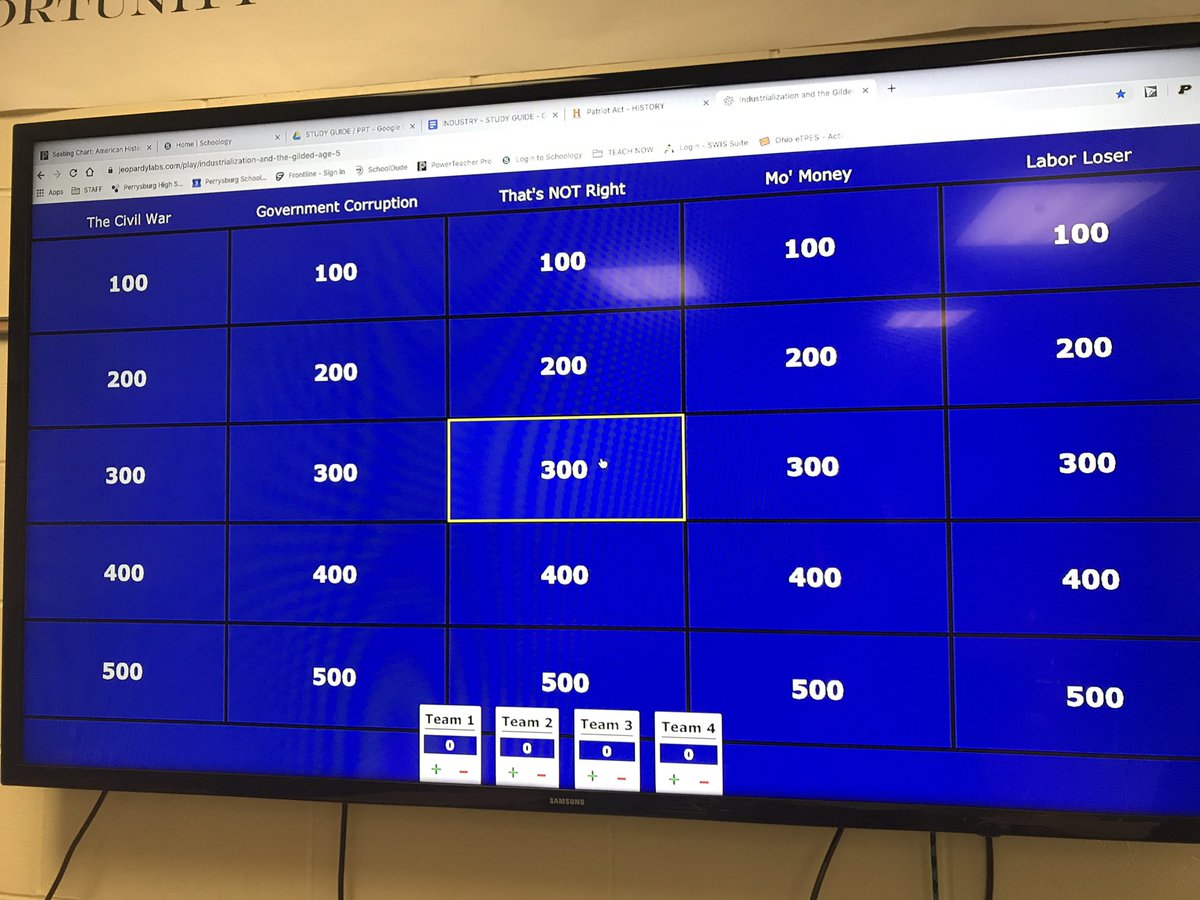 DHelmEDU's tweet image. Tried out a new instructional technique today...had so much FUN we didn’t want to leave!  Pre-Teaching competition w/ spiky dastardly, students ask questions about Jeopardy categories, I explain pieces to them.  Then Jeopardy!  We covered 25 new terms today! #aplusstudents #tlap