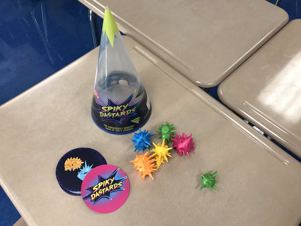 DHelmEDU's tweet image. Tried out a new instructional technique today...had so much FUN we didn’t want to leave!  Pre-Teaching competition w/ spiky dastardly, students ask questions about Jeopardy categories, I explain pieces to them.  Then Jeopardy!  We covered 25 new terms today! #aplusstudents #tlap