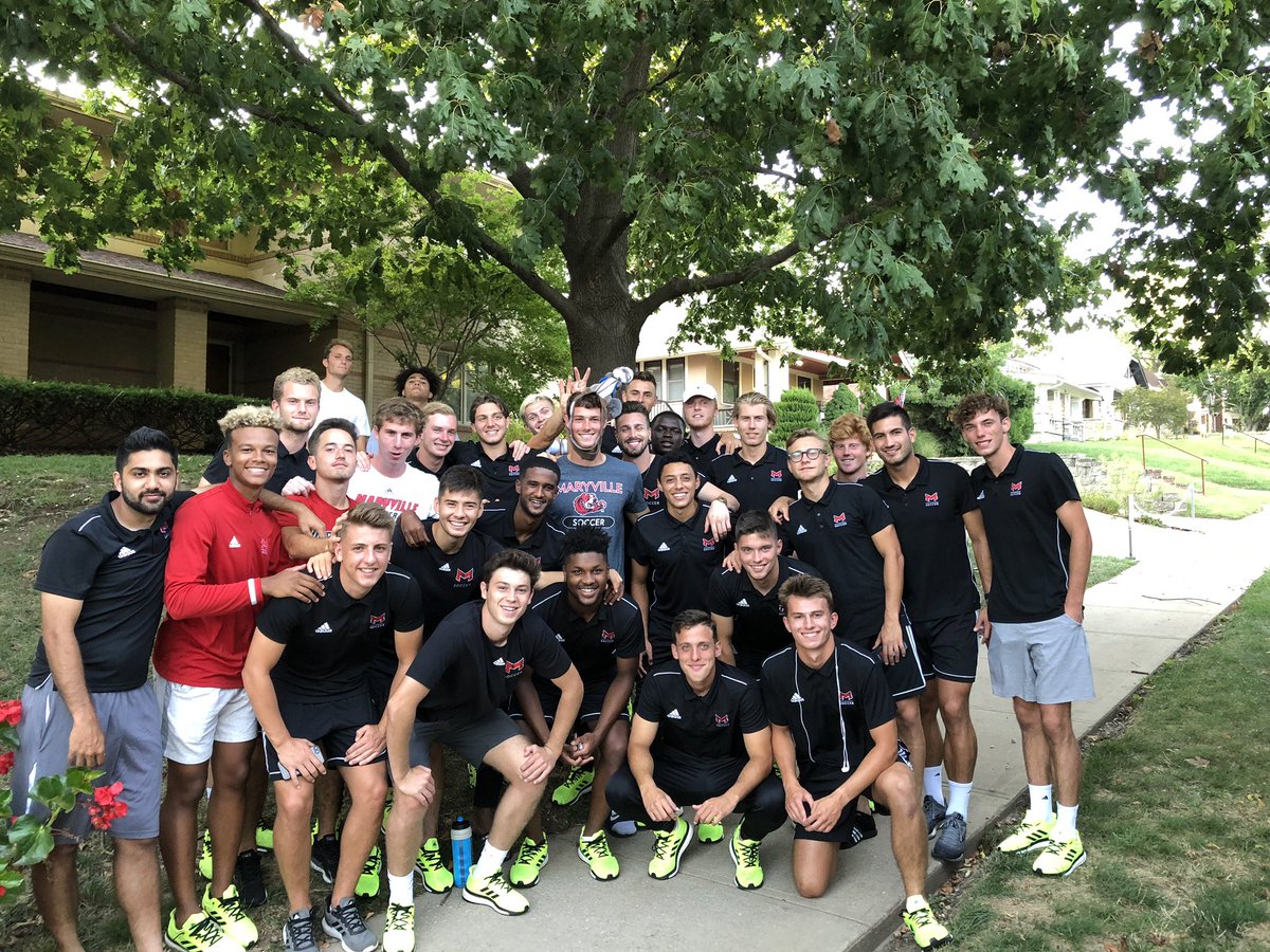 MaryvilleSoccer's tweet photo. Congrats to player voted #TopPlayer Iwan Webster - earning St Bernard the 🐿

#SaintsSoccer I #BigRedM https://t.co/2AN659OfQ3