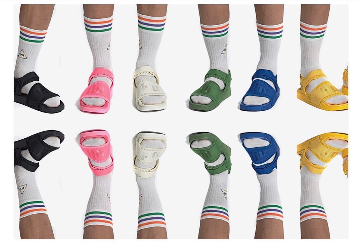 pharrell williams adilette 2.0