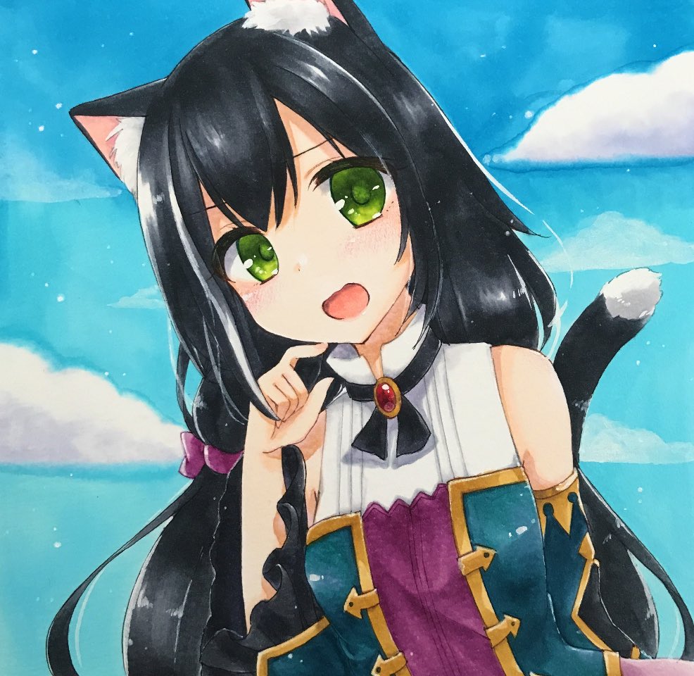 copic_0's tweet photo. アナログキャルちゃん
#プリコネR https://t.co/BzpIDVnbqm