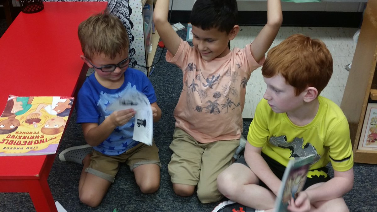 mrs_melish's tweet photo. First day with our new Alt-K Reading Buddies...not sure who was more excited!  They all did a great job! #collaborate #inspire https://t.co/dRgVth2MQ5
