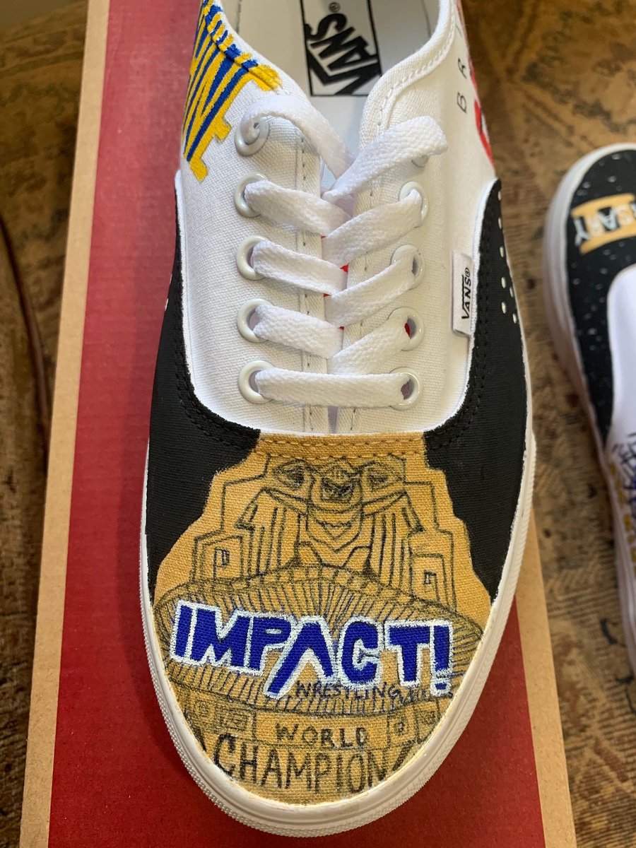 custom painted wrestling shoes