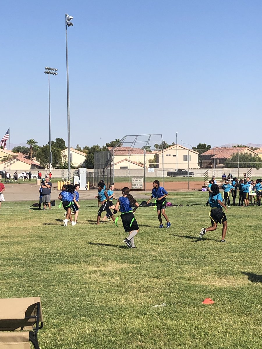 LiedSTEMAcademy's tweet photo. Our Girls and Boys #FlagFootball teams are playing @MolaskyJHS Thanks to our Navigator Cheerleaders for their support. #GoNavsGo https://t.co/Vjce4SDvL2