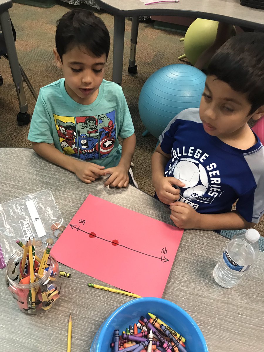 MsWatson_HES's tweet photo. Working with open number lines in math workshop today #WeAreGCISD #hessoars #2ndgrade https://t.co/Yunxs3Id9t