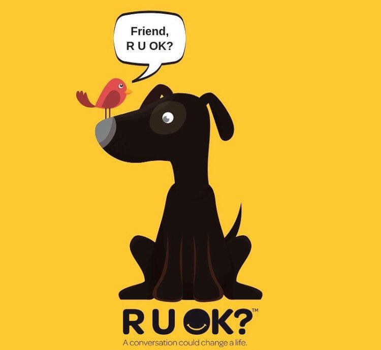 Simple words with a big impact.

Tell your friends and family you love them. Ask if they're okay. Listen (be present and really listen). Encourage action. Check in. It can make all the difference 💛 #TrustTheSigns #ruok #Mentalhealth