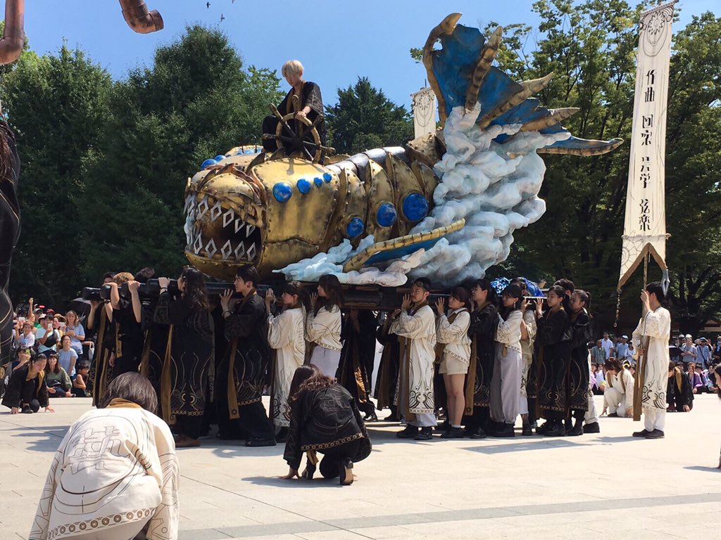 スチームパンク神輿 藝祭神輿19 デザイン 芸学 作曲 弦楽 Omikoshi19 Twitter
