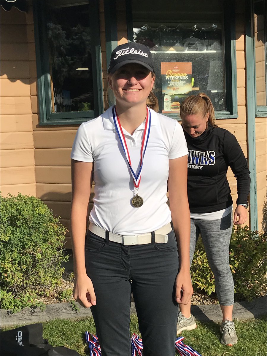 wr_myers's tweet photo. Congratulations to Alanna Makarchuk for winning a gold medal at golf zones with an 81! ⁦@wrmathletics⁩ https://t.co/dDgDSLnPki