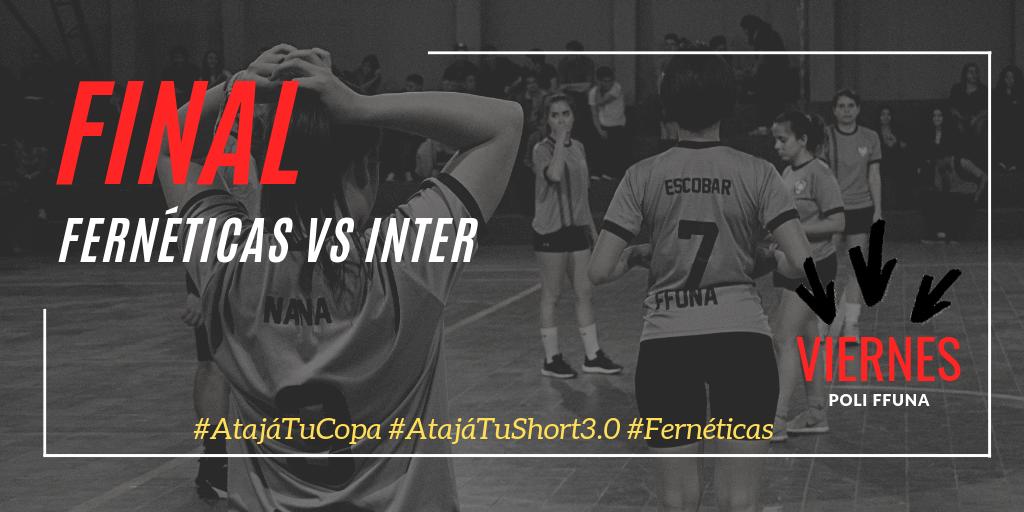 Ferneticashb's tweet photo. A TODO O NADA ‼️
🔥Una vez más nos topamos con las chicas de @InterFemUNA en la #Final🔥
Partido más que decisivo y caliente.
#HabilitaLaCopa #Fernéticas https://t.co/EjHRSbD3ue
