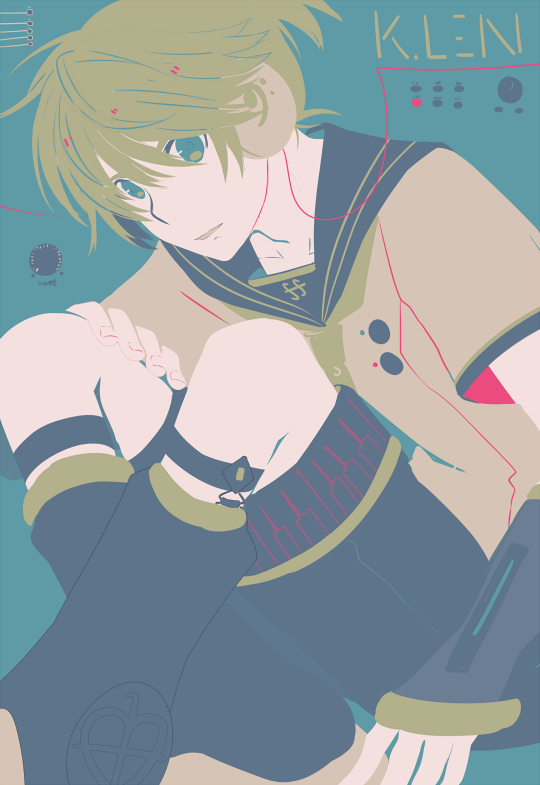 鏡音レン 「#4styles 」|hikus☂のイラスト